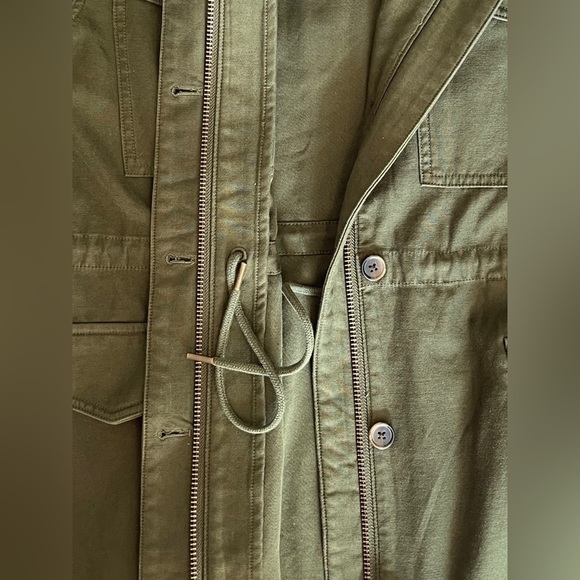 Aritzia Sunday Best Ranger Hooded Jacket In Olive Green  Size Small Utility - Picture 14 of 16
